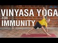 20 minutes vinyasa yoga flow for daily practice  immunity building