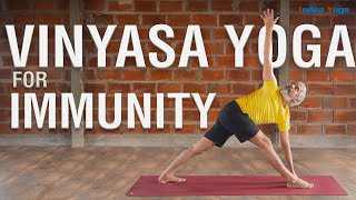 20 minutes Vinyasa Yoga flow for Daily practice | Immunity building screenshot 4