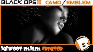 Black Ops 3 Emblem Tutorial 115 -  My Best realistic emblem #Babifoot