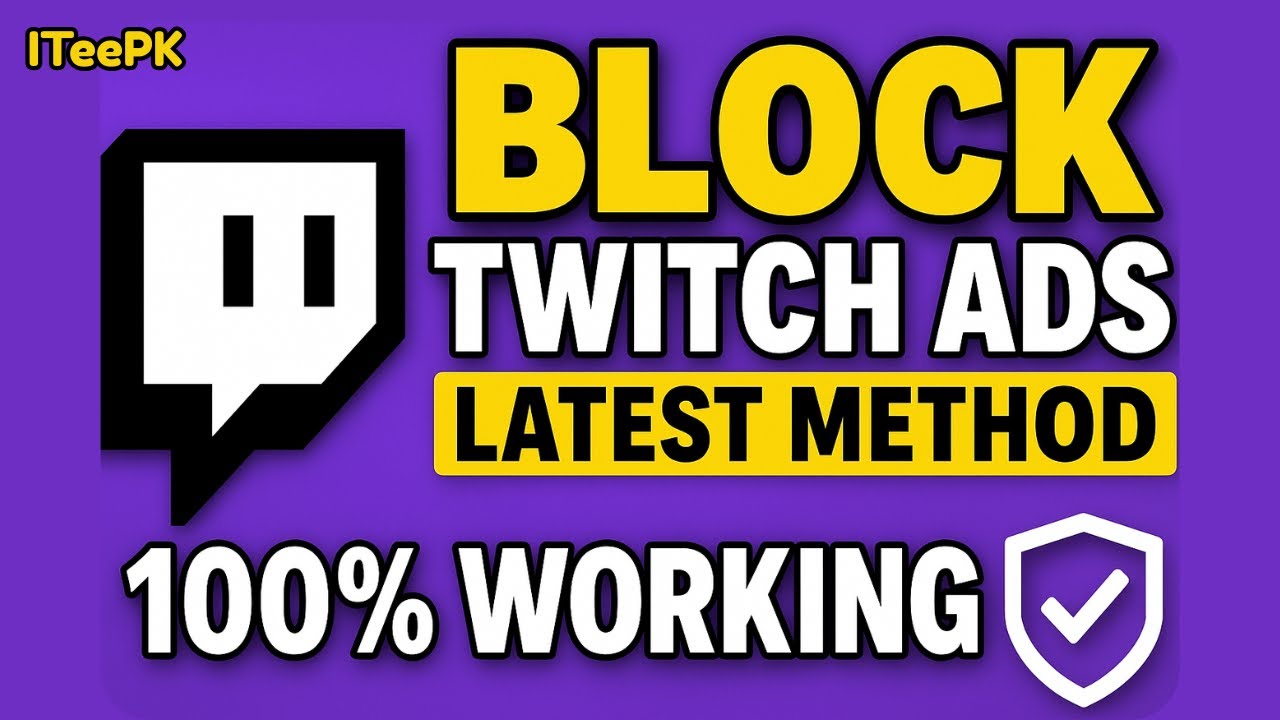 Chrome & Firefox Adblock | How to Block Twitch Ads (Purple Adblock
