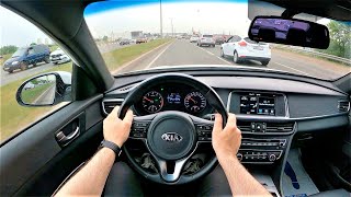 2017 KIA K5 - POV Test Drive