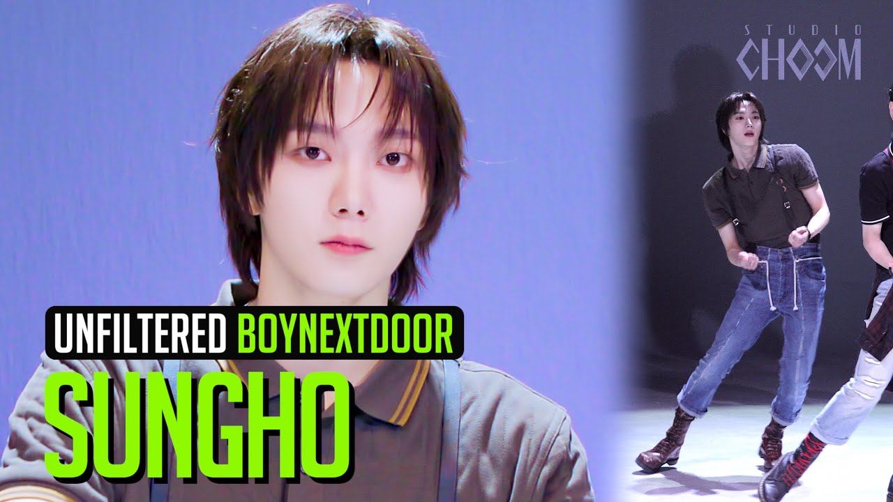 [UNFILTERED CAM] BOYNEXTDOOR SUNGHO(성호) 'I Feel Good' 4K | STUDIO CHOOM ORIGINAL