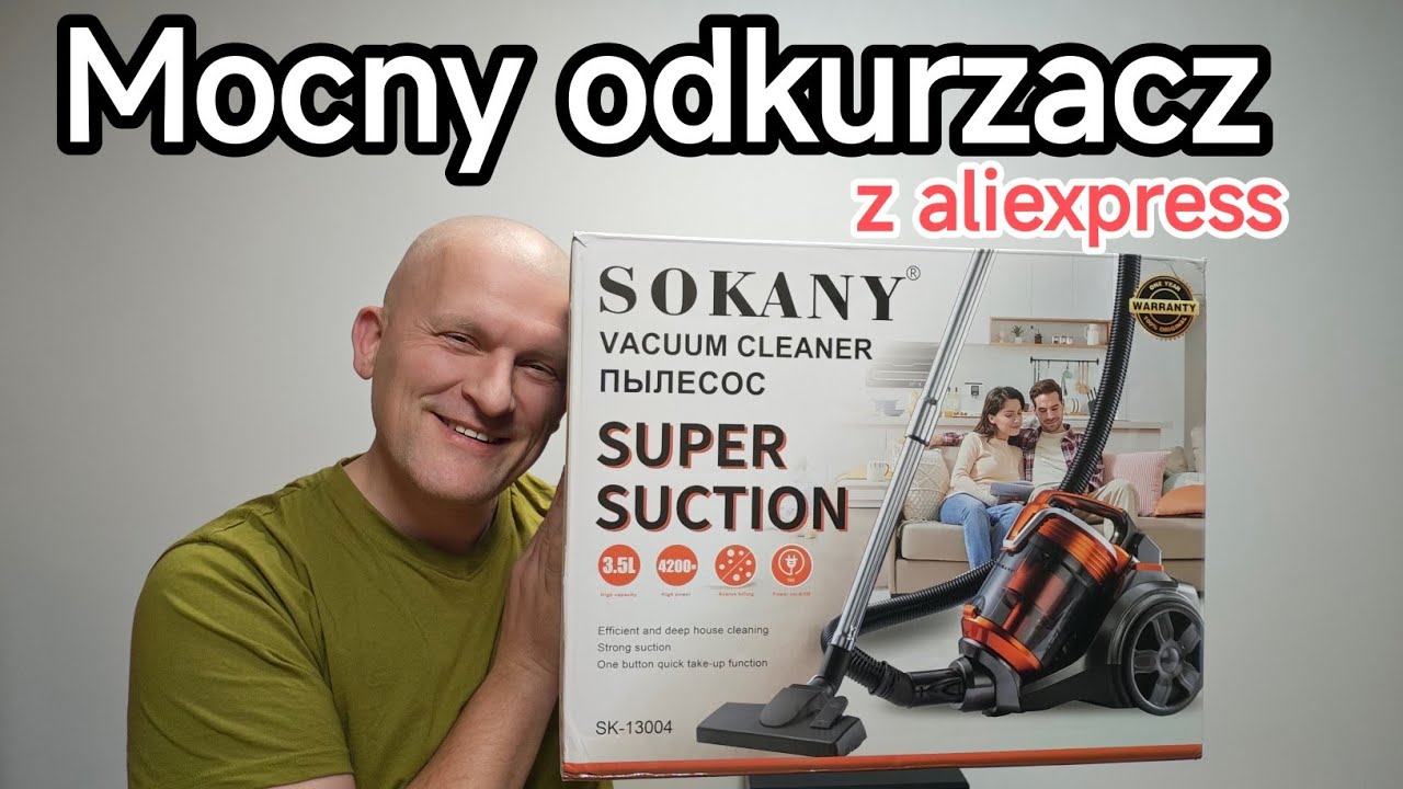 ALIEXPRESS   odkurzacz wielocyklonowa filtracja próżniowa  SOKANY SK-13004