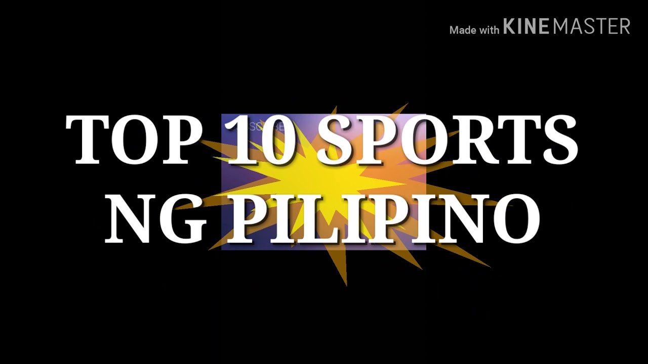 TOP 10 SPORTS In Philippines YouTube