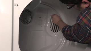 Using Dryer Vent Test Kit: Top Mounted Lint Screen