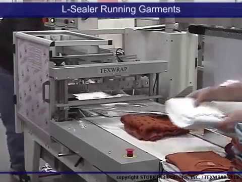TLS Series - 2219 Intermittent Motion L-Seal System Polybagging Clothes thumbnail