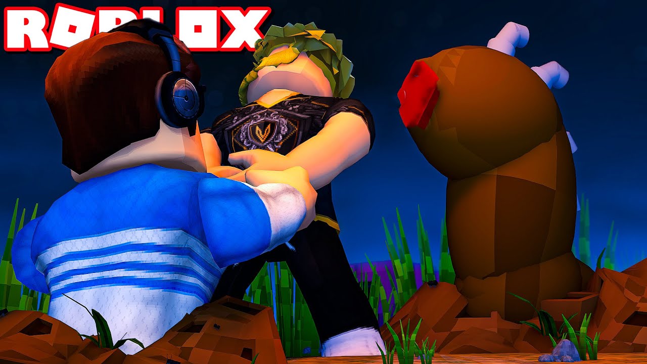 KÆMPE MORDER ORM?! *PIGGY KOPI* :: Roblox Wormy Dansk