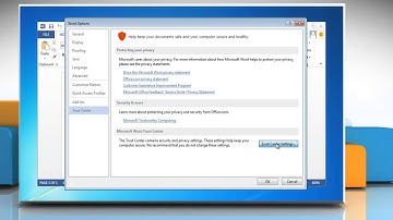 How to disable Protected View feature in Microsoft® Word 2013 in Windows® 7