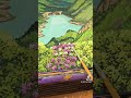 Gouache landscape painting | landscape painting #landscape #painting #shorts #asmr #fyp #gouache