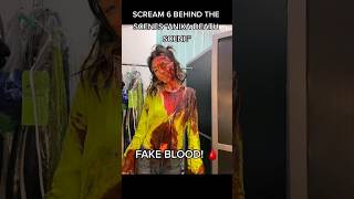 Scream 6 Behind the Scenes Anika #shorts #scream6 #screamvi