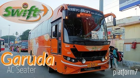 Bus Journey | KSRTC SWIFT Garuda AC Seater from Mysuru to Perinthalmanna