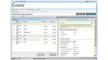 Replicon Concur Connect