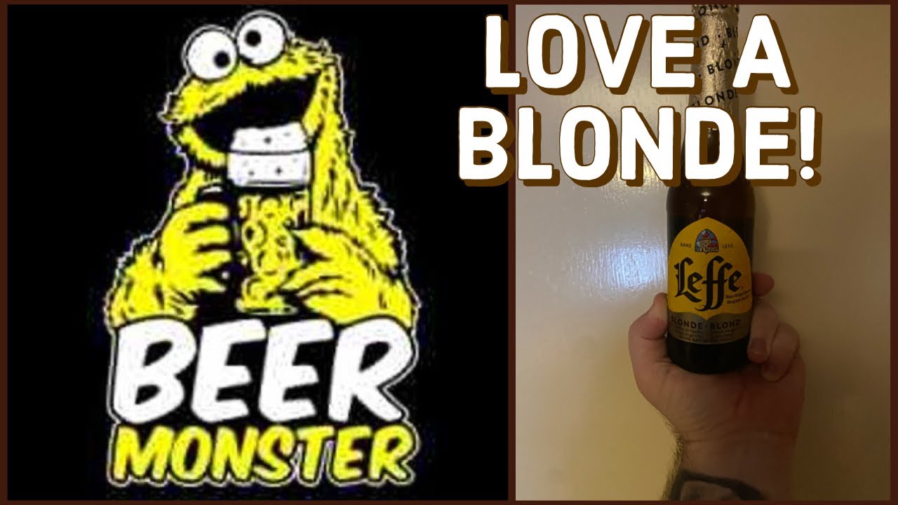 LEFFE BLONDE BELGIUM BEER REVIEW 6.6 ABV