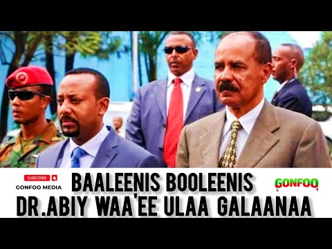Dr ABIY Baaleenis Booleenis WAA EE ULAA GALAANAA 
