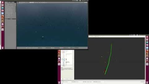 Self-driving WAM-V in Gazebo (RobotX)