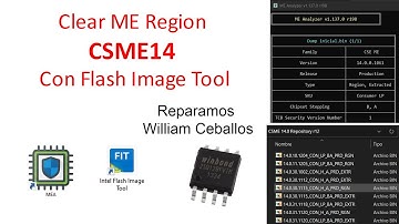 Clear ME Region CSME14 Con Flash Image Tool