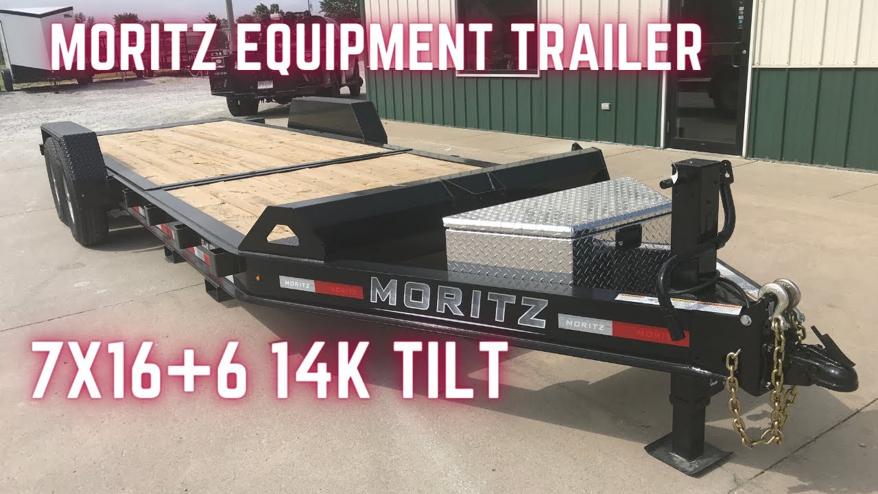 Moritz Equipment Tilt Trailer