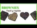 Brownies para San Balentin🎀 caseros, video TUTORIAL