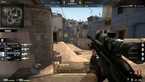 Counter-Strike : Global Offensive - SSG 08 1v5