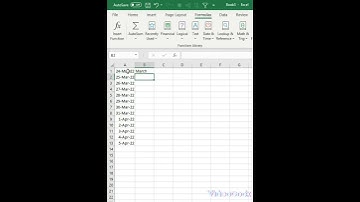 Formula to extract month from date in Microsoft Excel | Excel Tutorial | Data Analysis Made easy