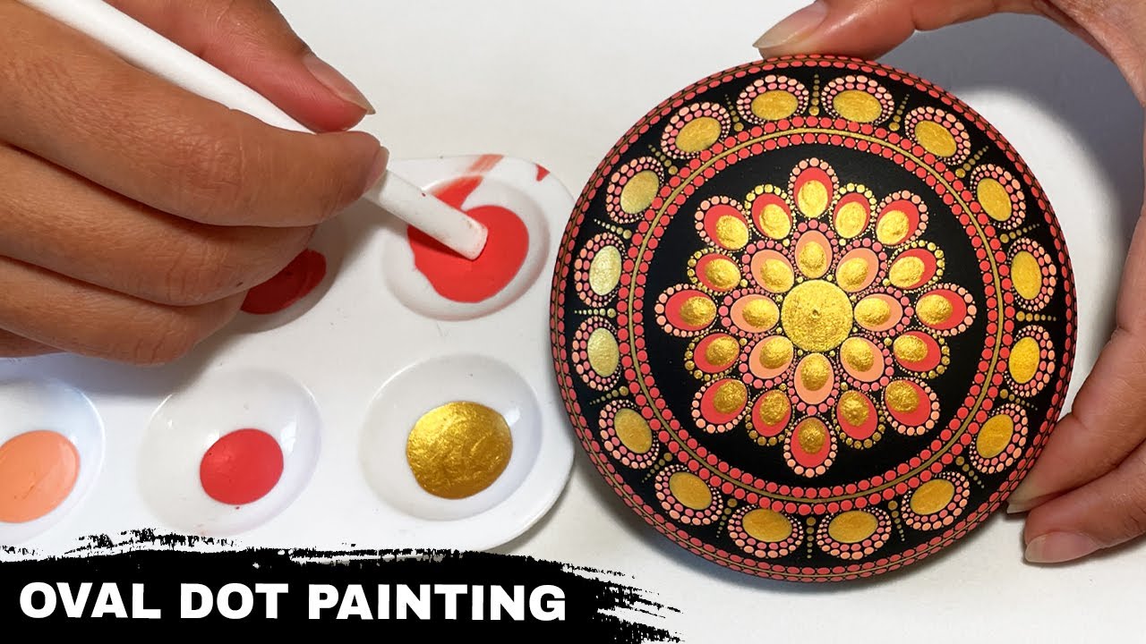 Mandala Art Oval Dot Painting Rocks Tutorial How To Paint Mandalas mandala-art-oval-dot-painting-rocks-tutorial-how-to-paint-mandalas