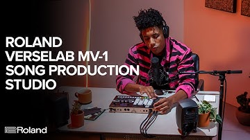 Maak een nummer in minder dan 10 minuten met de Roland VERSELAB MV-1 Song Production Studio