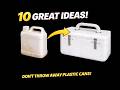 👉 DON’T THROW AWAY PLASTIC CONTAINERS! 10 GENIUS DIY IDEAS THAT WILL SHOCK YOU