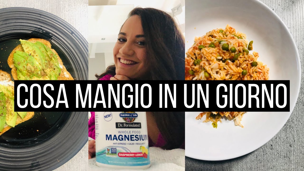 COSA MANGIO IN UN GIORNO-RICETTE SANE E INTEGRAZIONE|| Noemi S