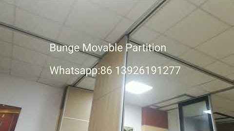 BUNGE Movable Partition Wall