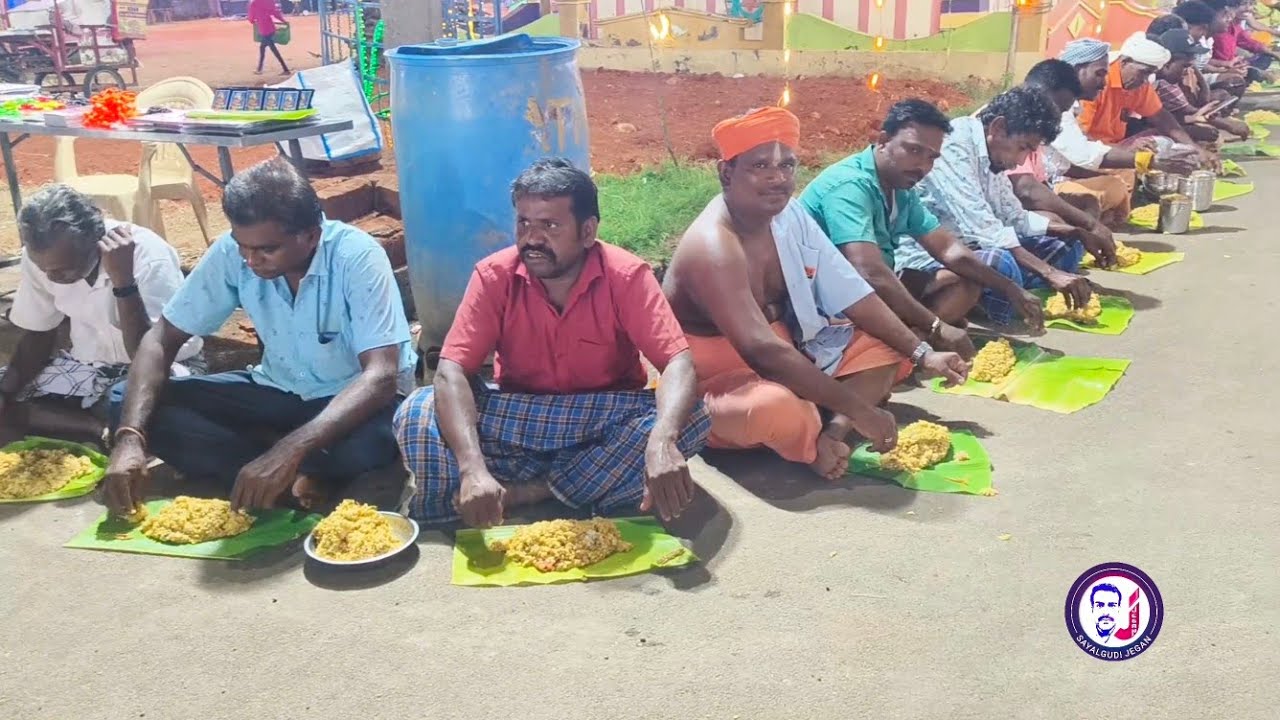 அய்யா வழி உம்பான் சோறு அன்னதர்மம் விழா / Village Traditional Food Festival / Sayalgudi jegan 