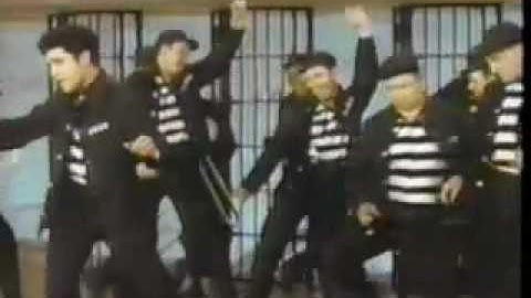 Elvis Presley Jailhouse Rock 1957 colour