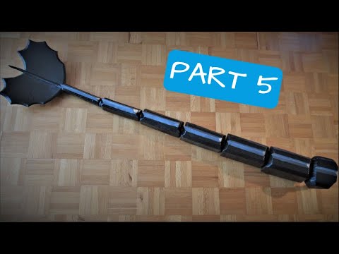 Making a Toothless Ironman ARMOR part 5: The Tail