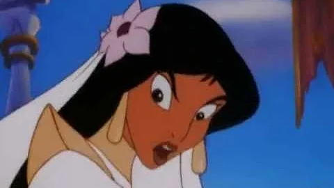 Princess Jasmine is very strong!