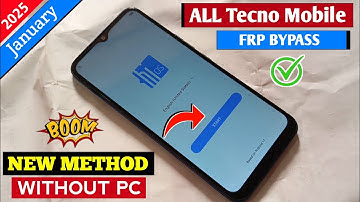 All Tecno Android 11 | 12 Frp Bypass/Remove Google Account Lock Without Pc New Method 2025 March..