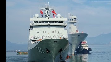 1027. Tàu hải quân Trung Quốc thăm Đà Nẵng.