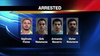 4 Arrested, 2 Wanted in Connection to Attempted Kidnapping, Drive-By Shooting