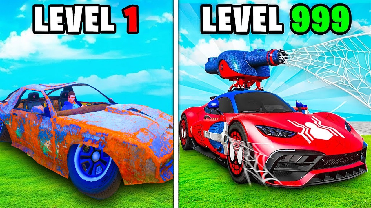 Ich UPGRADE alle SPIDERMAN AUTOS!🕷️🚗 in GTA 5