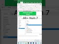 How to Insert Bullet Symbols in Excel – Quick Trick #excelshortcuts #spreadsheetmagic #excel