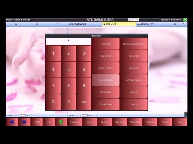 Outline Video Selling Giftcard Salon POS demo Vietnamese