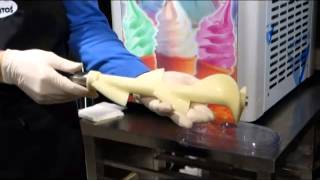 видео Производство мягкого мороженого