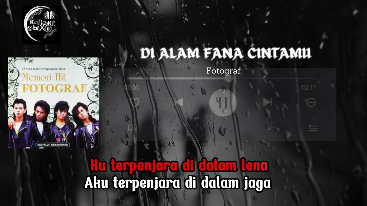 FOTOGRAF Di Alam Fana Cintamu ( Karaoke ) ( Minus One) ( No Vocal)