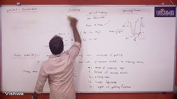 Production Lecture 2, Casting -  Pouring time by Vijay Kumar Sir