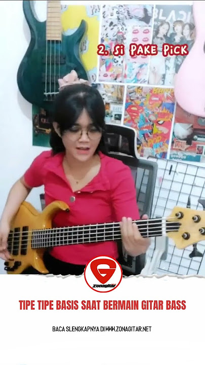 Tipe Tipe Bassist Sat Bermain Gitar Bas , Bassis Cantik viral