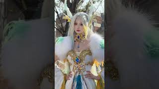 : "Fantasy meets reality! 🕊️ Ye outfit aur details... 10/10! 💯 #CosplayQueen #FantasyWorld #Shorts"