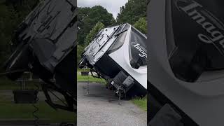 RVs Flipped from High Winds #rvlife #rv #camping