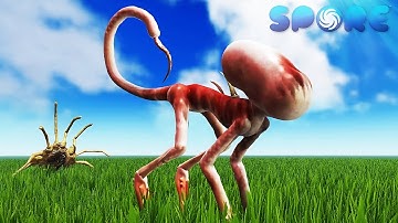 Can I Beat Spore as a BABY XENOMORPH ALIEN