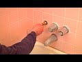 Fixing a Dripping Shower Head (changing faucet valve washer)