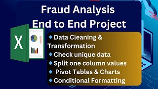 FRAUD ANALYSIS END TO END PROJECT | Master Advanced Excel for Data Analysis