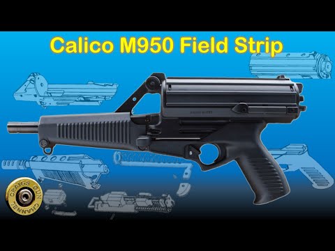 Calico M950 Field Strip