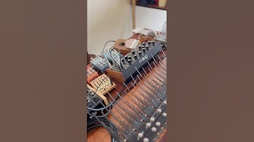 Ambient on Array Mbira【ChaseBlissAudio, Blooper&Mood, Moog Mother32】 #shorts #ambientmusic #kalimba